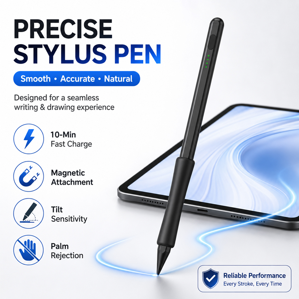 Wacom Tablet Accessories - For iPad Pencil Active Stylus Pen