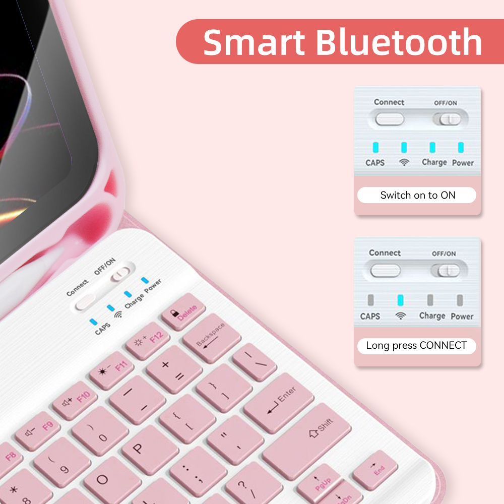 For iPad Keyboard Case For iPa - đánh giá và giá Redmi Tablet Accessories