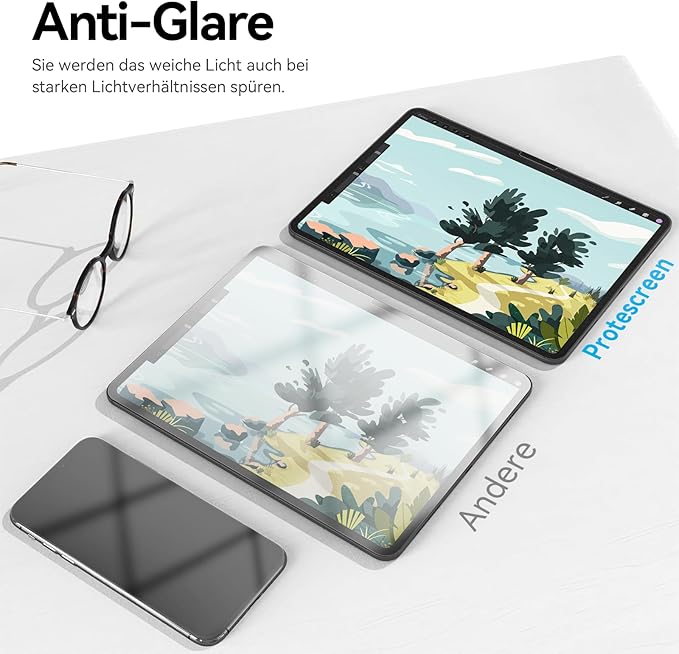 2Pcs Paper-Feel Screen Protect - đánh giá và giá Paper Feel Screen Film