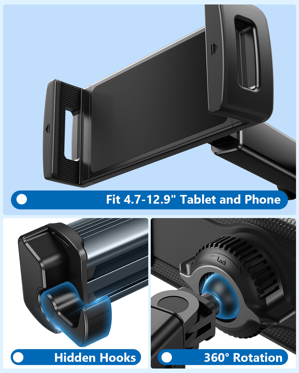 Hipacool Car Tablet Holder Sta - đánh giá và giá Trimble Tablet Accessories