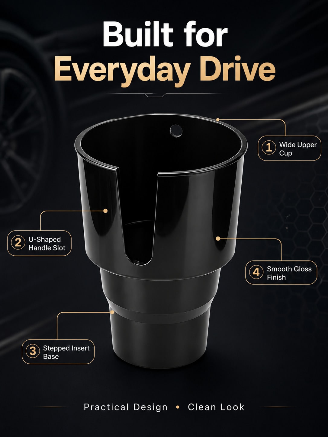 Car Cup Holder Expander Adapte - đánh giá và giá Tablet Car Accessories