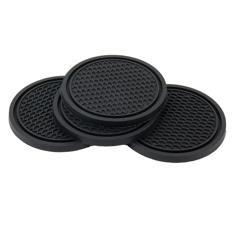 4pcs Car Coaster Non-Slip Sili - đánh giá và giá Tablet Car Accessories