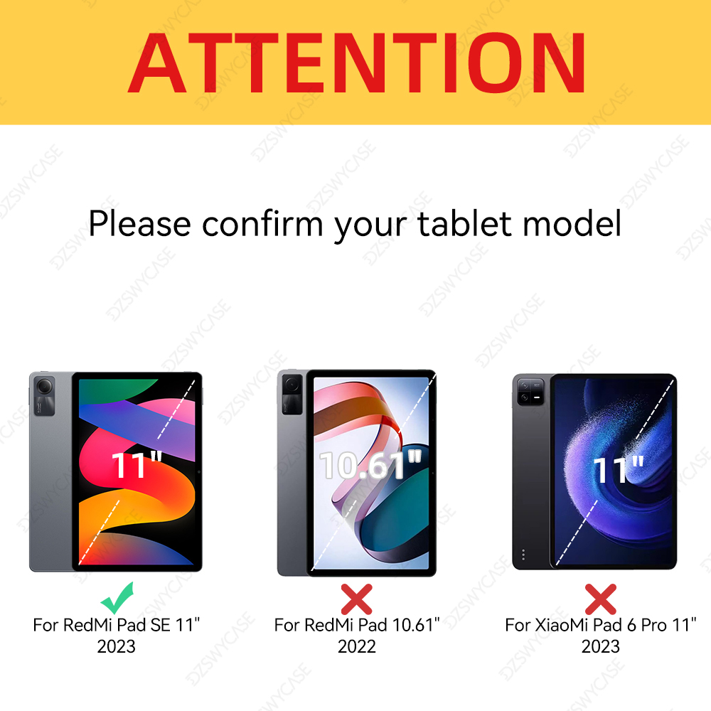 Case For Xiaomi Redmi Pad SE 1 - đánh giá và giá Redmi Tablet Accessories
