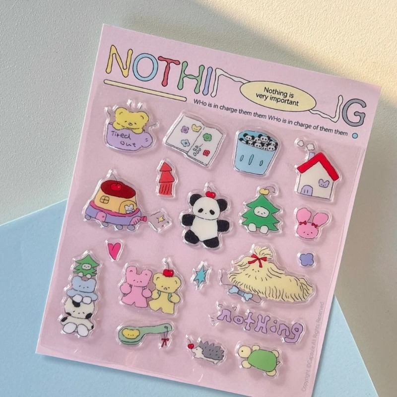 Ins Cute Cartoon 3D Jelly Stic - đánh giá và giá Boox Tablet Accessories