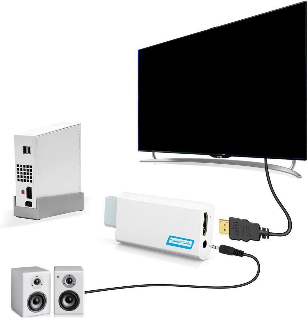 Full HD 1080P WII to HDMI 3.5m - đánh giá và giá Hdmi Adapter Tablet