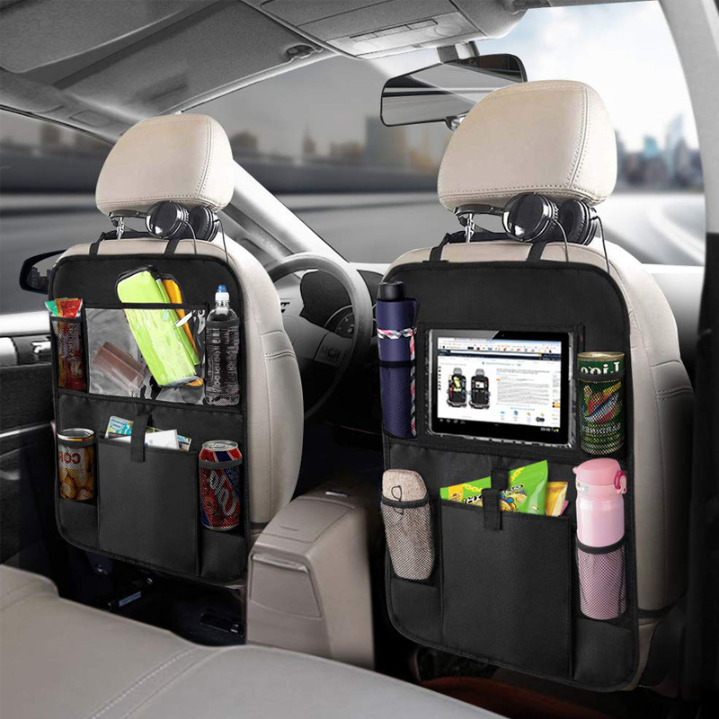 Car Backseat Organizer with To - đánh giá và giá Tablet Accessories Bag