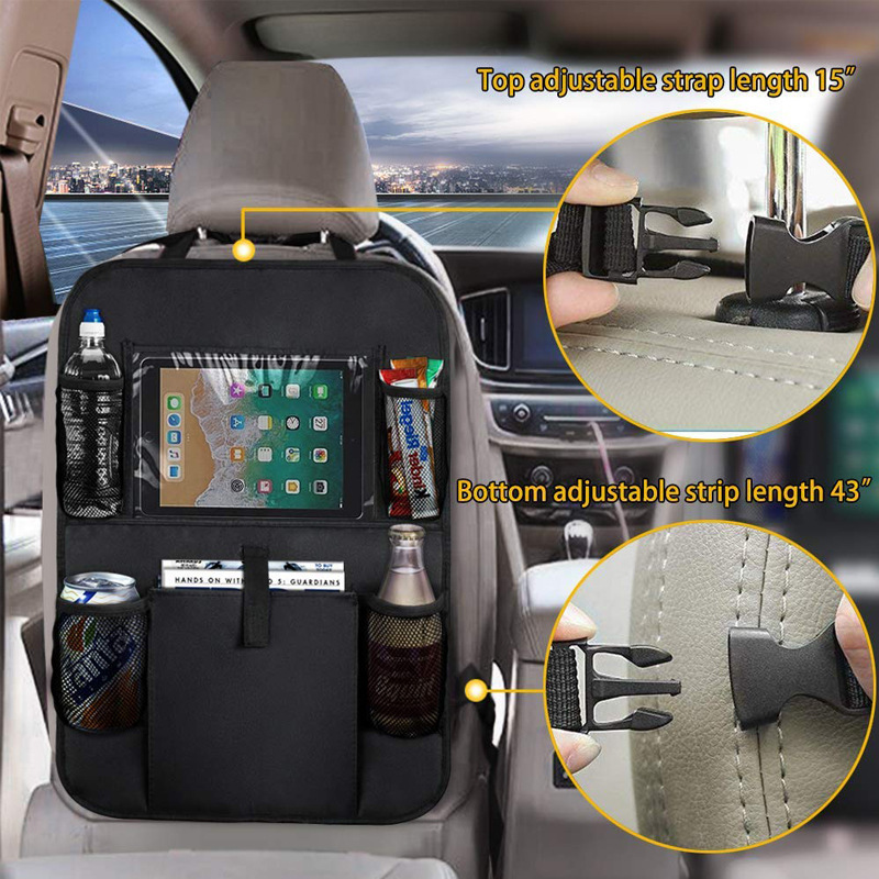 Car Backseat Organizer with To - đánh giá và giá Tablet Accessories Bag