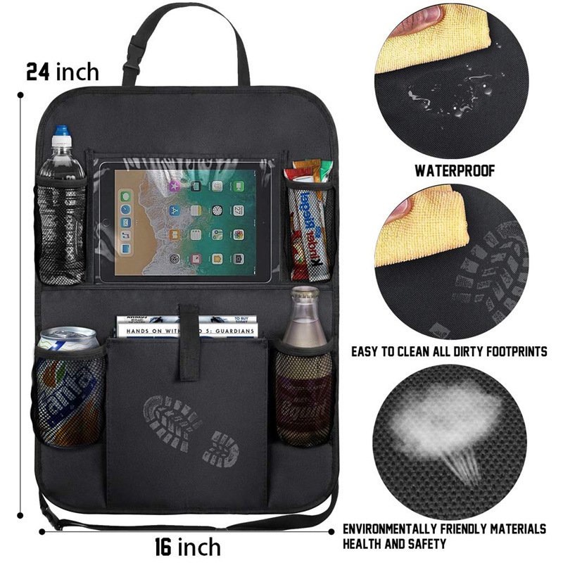 Car Backseat Organizer with To - đánh giá và giá Tablet Accessories Bag