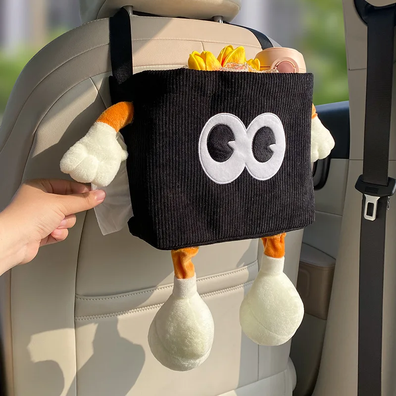 Car Trash Can Bin Cartoon Eye  - đánh giá và giá Tablet Car Accessories