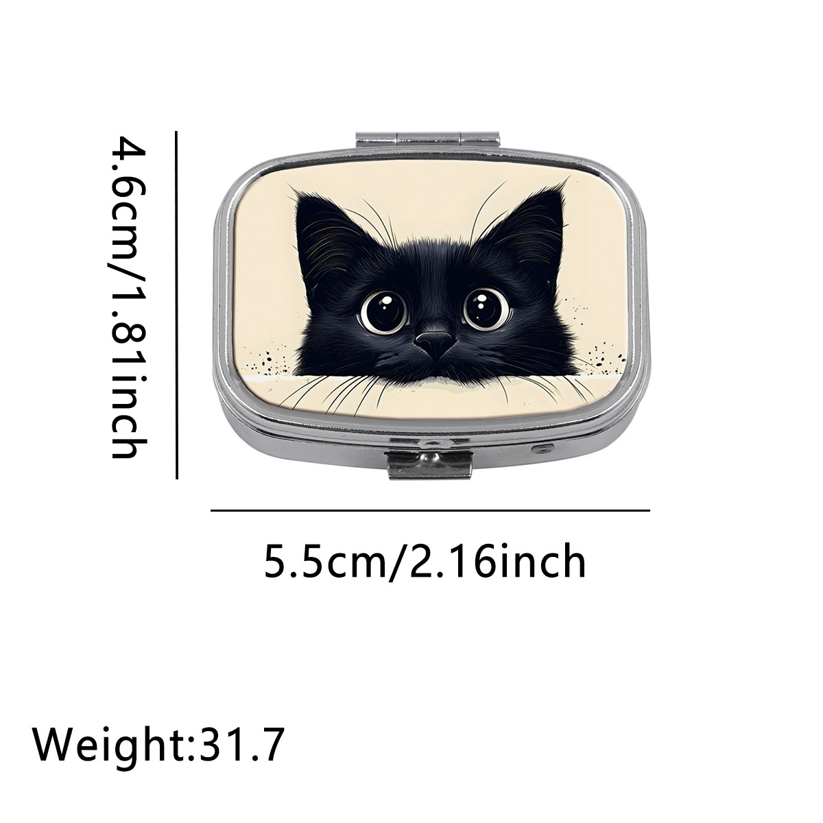 Cute Black Cat Travel Pill Org - đánh giá và giá Boox Tablet Accessories