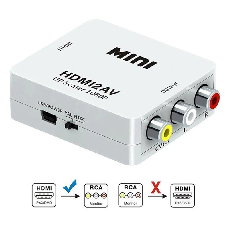 1080P HDMI-Compatible to AV RC - đánh giá và giá Hdmi Adapter Tablet