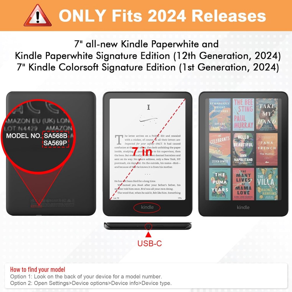 Case For Kindle Paperwhite 202 - đánh giá và giá Redmi Tablet Accessories