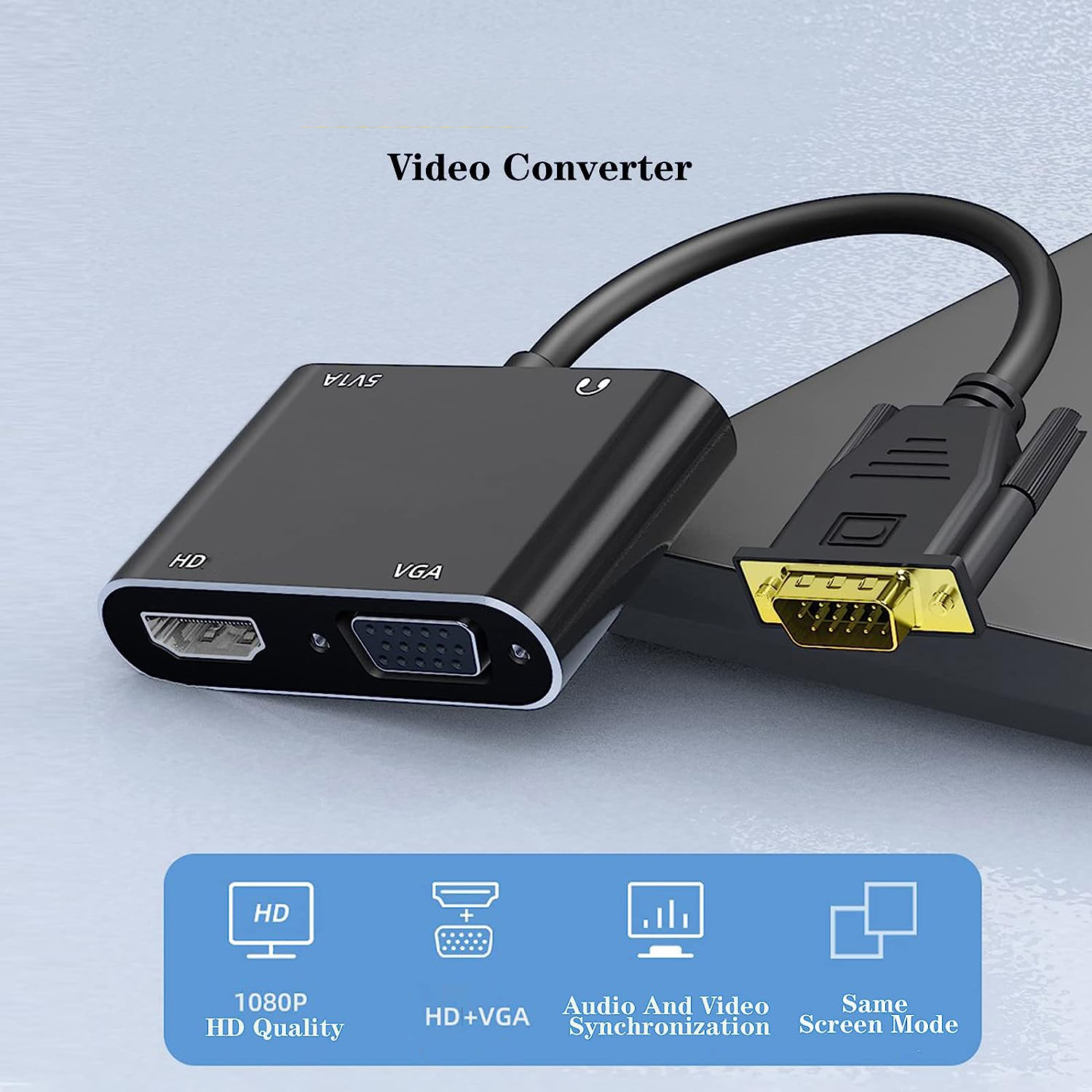 VGA(Host) to VGA/HDMI-compatib - đánh giá và giá Hdmi Adapter Tablet
